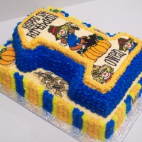 Scarecrow Birthday cake