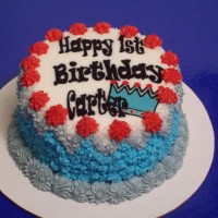 Birthday crown cake
