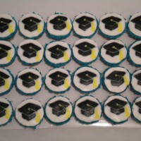 Graduation Cap cupcakes