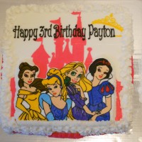 Disney princess Belle, Cinderella, Repunzel, Snow White