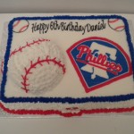 Phillies Logo with 3D baseball