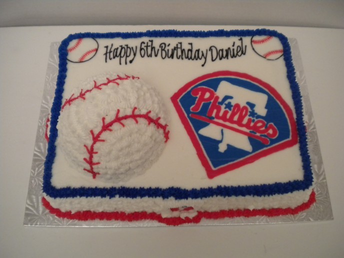 Phillies Logo with 3D baseball