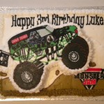 3D Grave Digger Monster Truck Cake