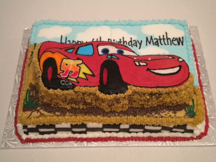 3D-Lightning McQueen -- Cars