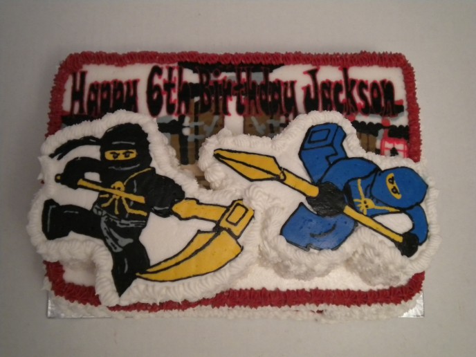 3-D Ninja Cake