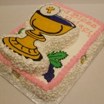 Communion chalice cake