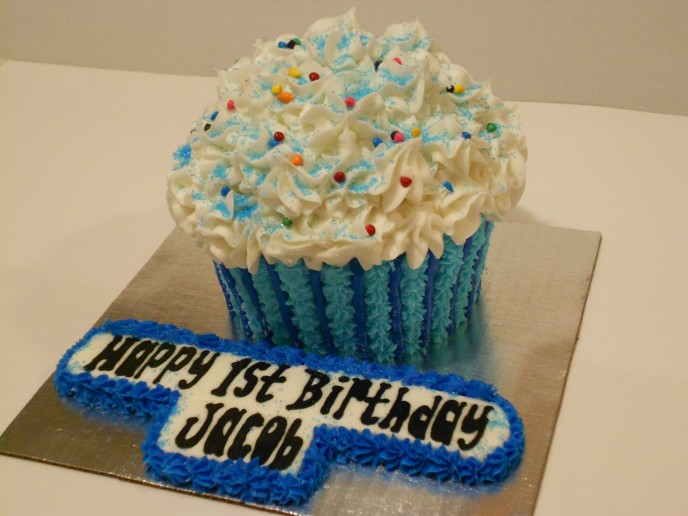 Big Cupcake Cake