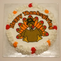 Thankgiving Turkey Cake