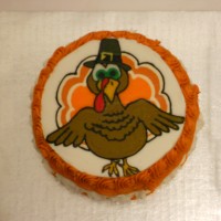 Thankgiving Turkey Cake